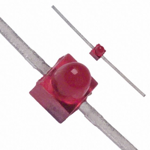 10PCS   HLMP-Q150   LED Uni-Color Red 645nm 2-Pin - Bulk