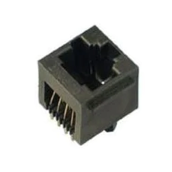 90512-001LF  Modular Connectors Ethernet Connectors 6-6P VERT PCB JCK