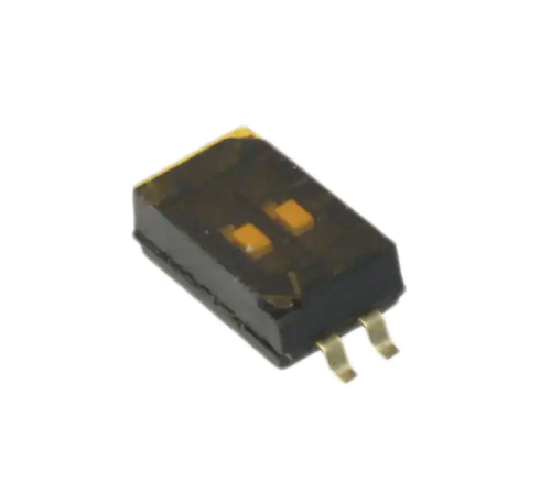 Pack of 4  TDA02H0SB1R   Switch DIP OFF ON SPST 2 Recessed Slide 0.025A 24VDC