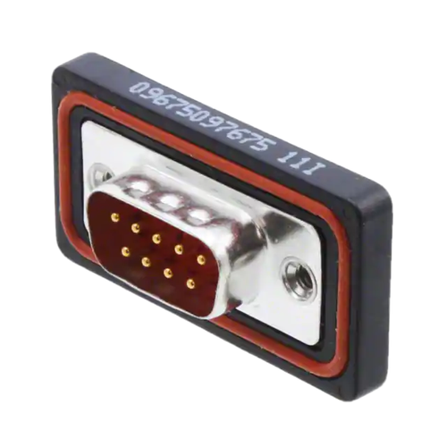 09675097675   HARTING   CONNECTOR DSUB PLUG 9POS PNL MNT SLDR
