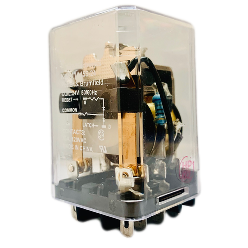 KUL-11A15S-24 TE Conn Power Relay 24VAC 10A DPDT(38.9x35.7x54.8)mm Socket, 2-1393115-7