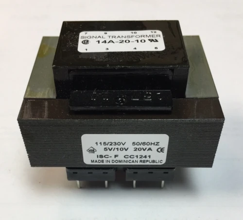 1pc 14A-20-10 Signal Transformer Inc XFRMR LAMINATED 20VA THRU HOLE