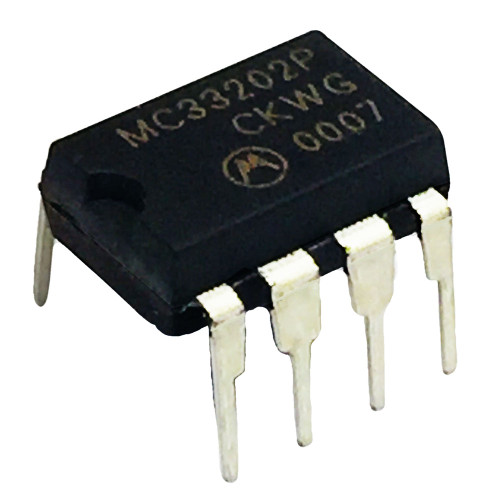 MC33202P  (Replacement for OP295 LMC662CN MC33202VP TS3V912IN TS912IN ) OP Amp Dual GP R-R I/O ±6V /12V 8-Pin PDIP