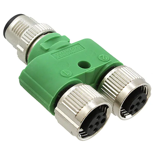 SAC-3P-Y/2XFS PE SCO  Circular Connector Y-Shaped 5P-4/4P M-F/F  1523971
