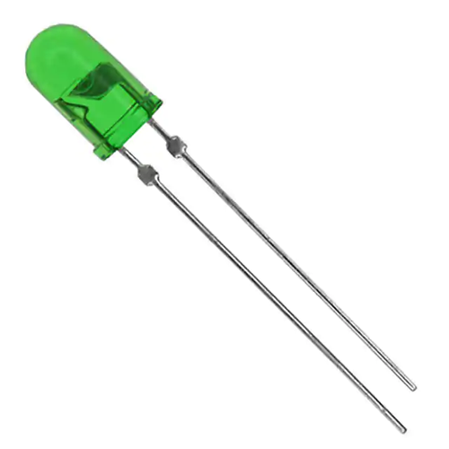 Pack of 10  TLLG5400  Led Green Diffused 565nm 2Pin T-1 3/4 Radial
