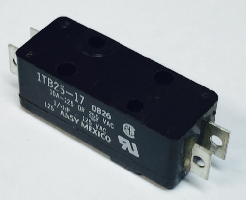 1pc 1TB25-17 MICRO SWITCH/ Switch Snap Action N.O./N.C. DPDT Plunger Quick Connect 10A 250VAC 372.85VA 3.61N Screw Mount NEW!