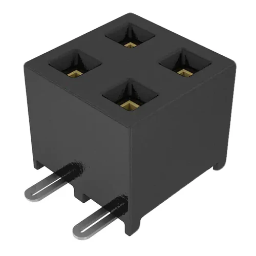 Pack of 4  SMM-102-02-S-D   Connector Receptacle 4 Position 2.00mm Surface Mount
