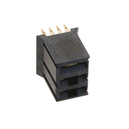 73656-0000  Connector Receptacle HDM 3 Positions Through Hole Black
