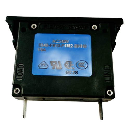 8340-F910-P1M2-BHH0-15A  Circuit Breaker Magnetic15A 240VAC 80VDC Lever Panel Mount