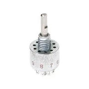 MB04S1NCGD  Switch Rotary 4 Position DP4T 250mA AC Panel Mount Through Hole
