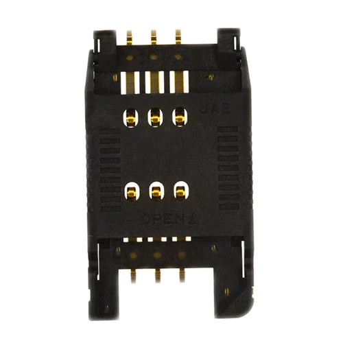 Pack of 5  SF7W006S1AE1000  Position Card Connector SIM/SAM Card Hinged Type