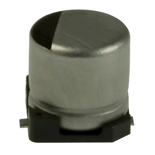 Pack of 10  EEE-1HA100WR  Aluminum Electrolytic Capacitors 10UF 20% 50V Radial SMD :Cut Tape
