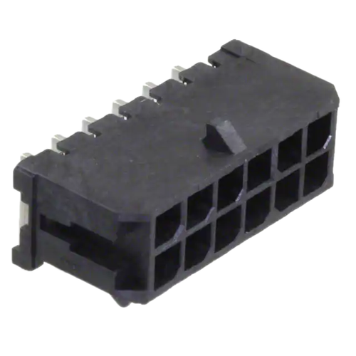 430451200   Connector Header R/A 12POS 3MM, RoHS