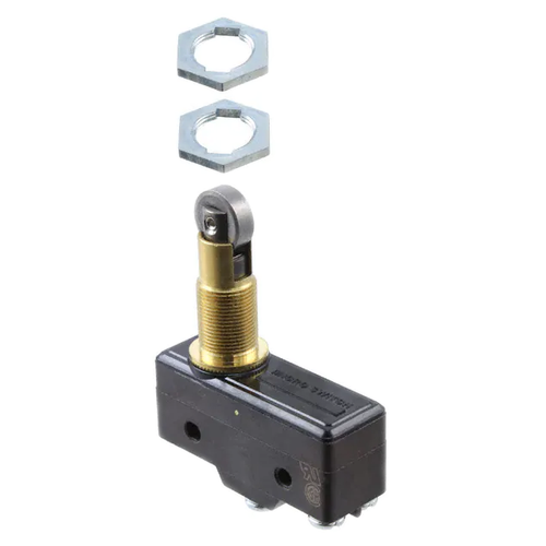 BZ-2AQ1T   Switch Snap Action N.O./N.C. SPDT High Overtravel Plunger 15A 480VAC 250VDC 372.85VA...
