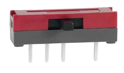 SS14SDH2  Switch Slide ON ON ON SP3T Side Slide 0.1A 30VDC 10000Cycles PC Pins Thru-Hole 
