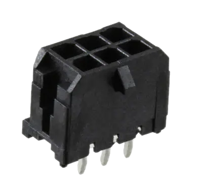 Pack of 4    0430450614   Connector Header Vert 6POS 3MM, RoHS