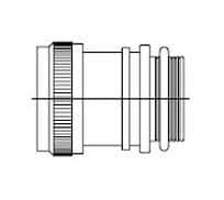 TXR40AB00-1206BI   Connector Backshell Heat Shrink Adapter 116025-000
