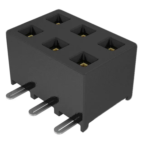 Pack of 14  SMM-103-02-S-D   Connector Receptacle 6 Position Surface Mount Gold
