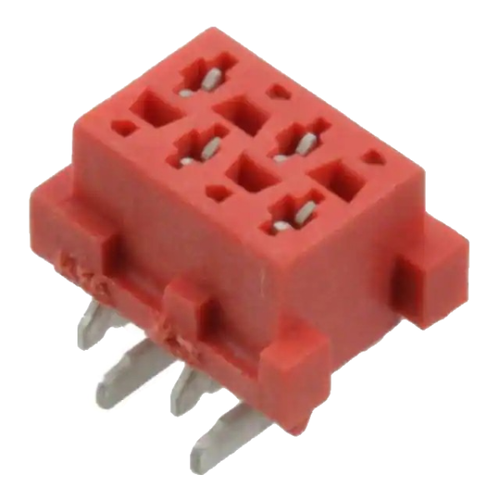 188275-4 	4 Position Receptacle Connector 0.100" (2.54mm) Surface Mount Tin, RoHS