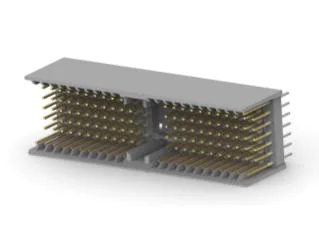 100668-1  Connector Header 154 Position 2mm Press-Fit Through Hole
