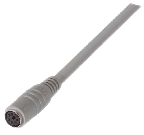 DK226MF-20  Molded Extension Cable, Mini DIN 6 Male / Female, 20.0 ft