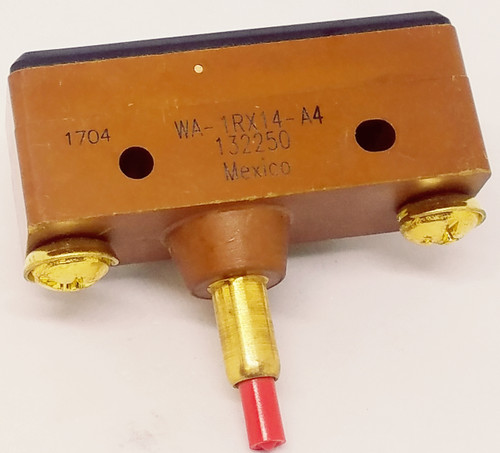 WA-1RX14-A4 Switch Snap Action N.C. SPST Pin Plunger Screw 20A 277VAC 1118.55VA 4.45N Screw
