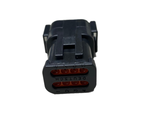 DTM04-08PA-E005 Connector RCPT 8P 250VDC, RoHS
