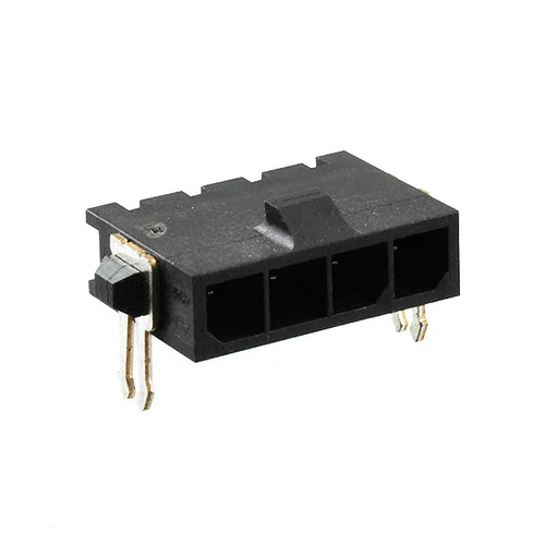 2-1445099-4  Connector Header Surface Mount Right Angle 4 position 3.00mm Surface Mount :RoHS
