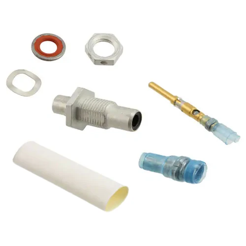 DK-621-0412-P   Triaxial Connector Jack  Male Pin Panel Mount Solder 118345-000 Lot#0210911884/1525
