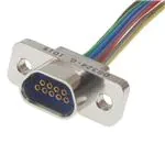 M83513/04-G14C  Connector D-Subminiature Pre Wired Crimp Terminated Metal Shell Straight body MWDM1L-51S-6K7-72B AC-86903-02 Date Code 06324 0832
