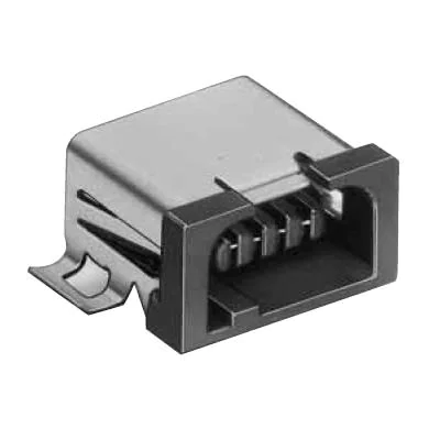 MQ172X-4PA(55)  Connector Receptacle 4 Position  0.031 Gold Surface Mount Right Angle :RoHS
