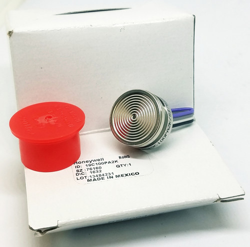 19C100PA2K Industrial Pressure Sensors 15VDC 0psi to 100psi 100 G for 11 ms