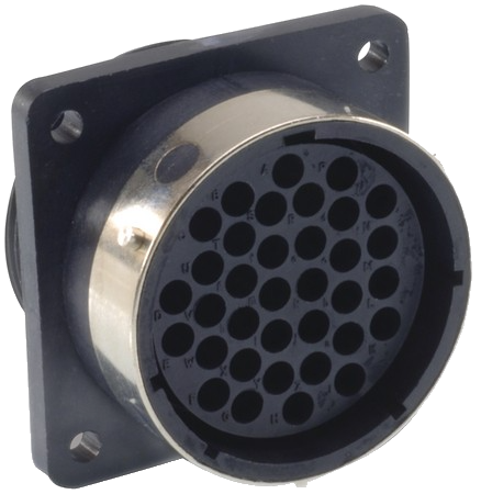 192922-1230   Circular Connector Receptacle 28 Position Housing Panel Mount -