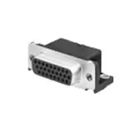 1734344-1  Connector D-Sub 15 Position High Density Receptacle Female Sockets :RoHS

