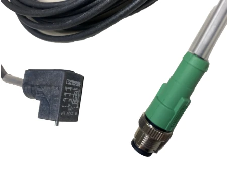 1439094 PCB Cable 8MM M12 Connector Plug Straight 