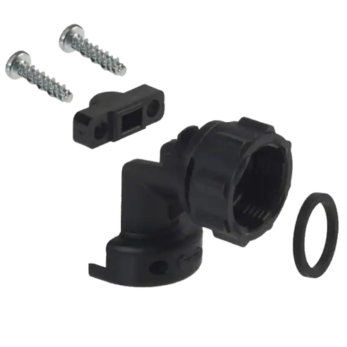 796379-2  Black Connector Backshell, Cable Clamp 5/8-24 UNEF 11