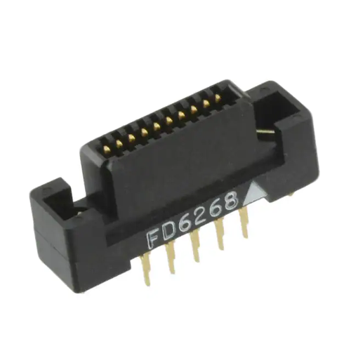 P50-020S-R1-EA  Connector Socket 20 Position Vert Gold Through Hole
