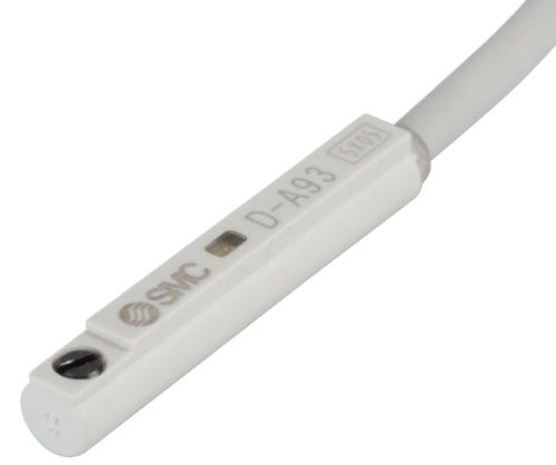 D-A93L  SMC D-A9 Series Reed Switch, 3m Fly Lead, Groove Mounted Mounted, EA