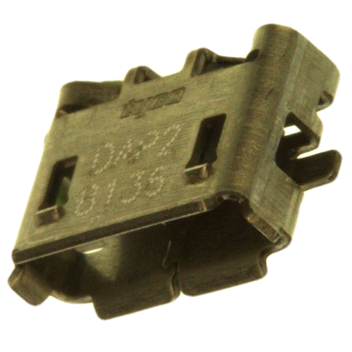 1981584-1  Connector Receptacle USB 2.0 micro AB  Surface Mount Right Angle :RoHs
