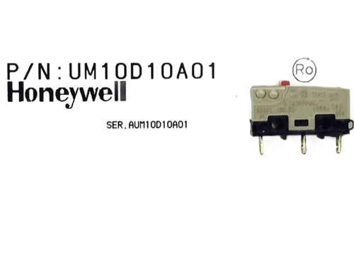 UM10D10A01   Basic / Snap Action Switches SPDT 250Vac 10A PIN Plunger
