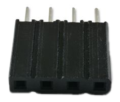 Pack of 10   929974-01-04-RK  Connector Receptacle 4 Position 2.54mm Through Hole Tin :RoHS
