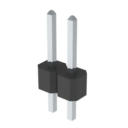 Pack of 2  PEC02SAAN  Connector Header Through Hole 2 position 2.54MM :RoHS
