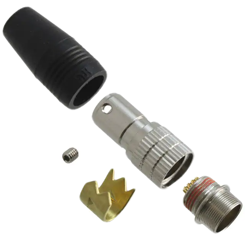 HR25-9TJ-12P(72)  Circular Connector Jack 12 Position Male Pins Solder Cup :RoHS
