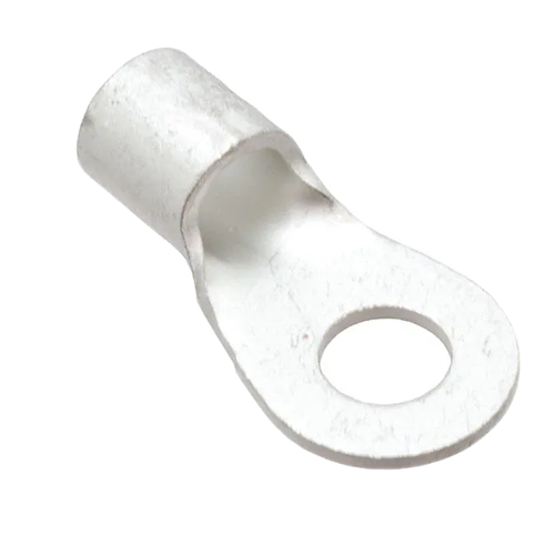 R38-10   Ring Terminal Connector 3/8 Stud D-Shaped 2 AWG Crimp

