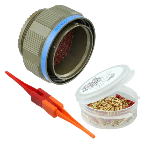 D38999/26WJ61PN  Connector Plug 61 Position Circular , Male Pins Crimp