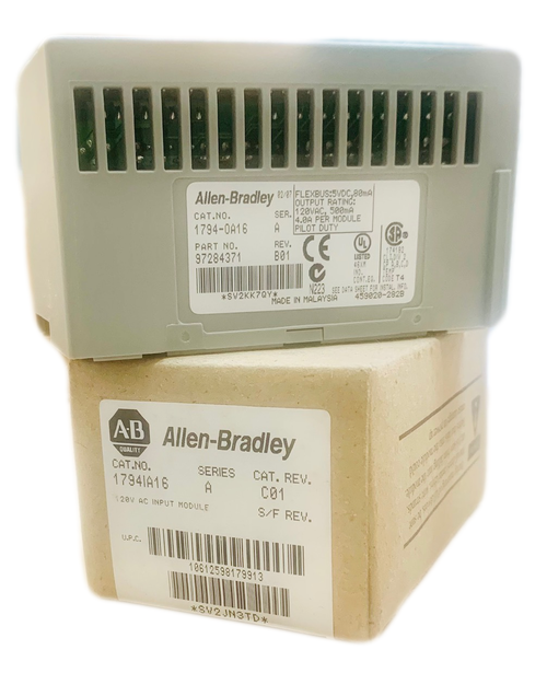 17941A16  Input Module, 16 Digital Inputs, 2.9mA, 120VAC, CAT REV C01