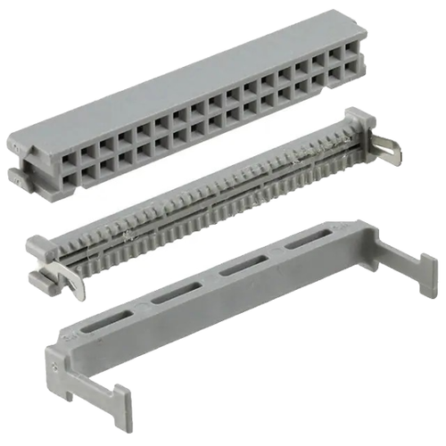 3414-6034  Connector 34 Position Rectangular Receptacle IDC Gold 26-28 AWG