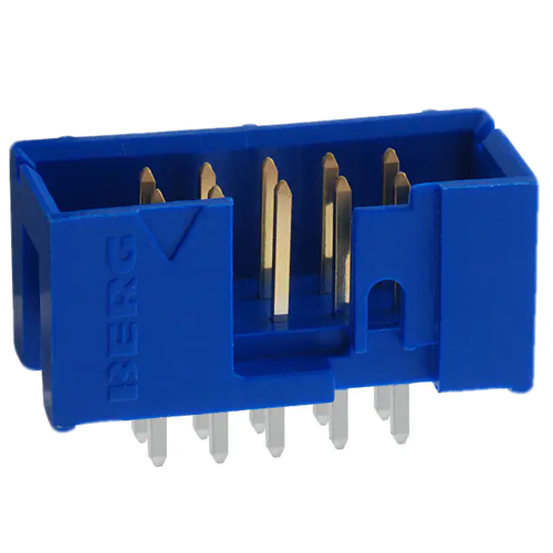Pack of 2  75869-101LF  Connector Header Through Hole 10 position 2.54mm :RoHS
