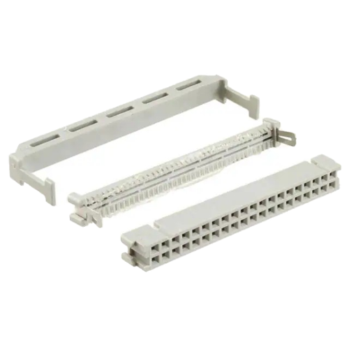 3417-6040  Connector 40 Position Rectangular Receptacle IDC Gold 26-28 AWG