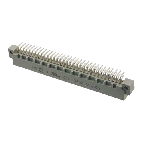 09021646921 Connector 64 Position Din Header, Male Pins - Through Hole, Right Angle